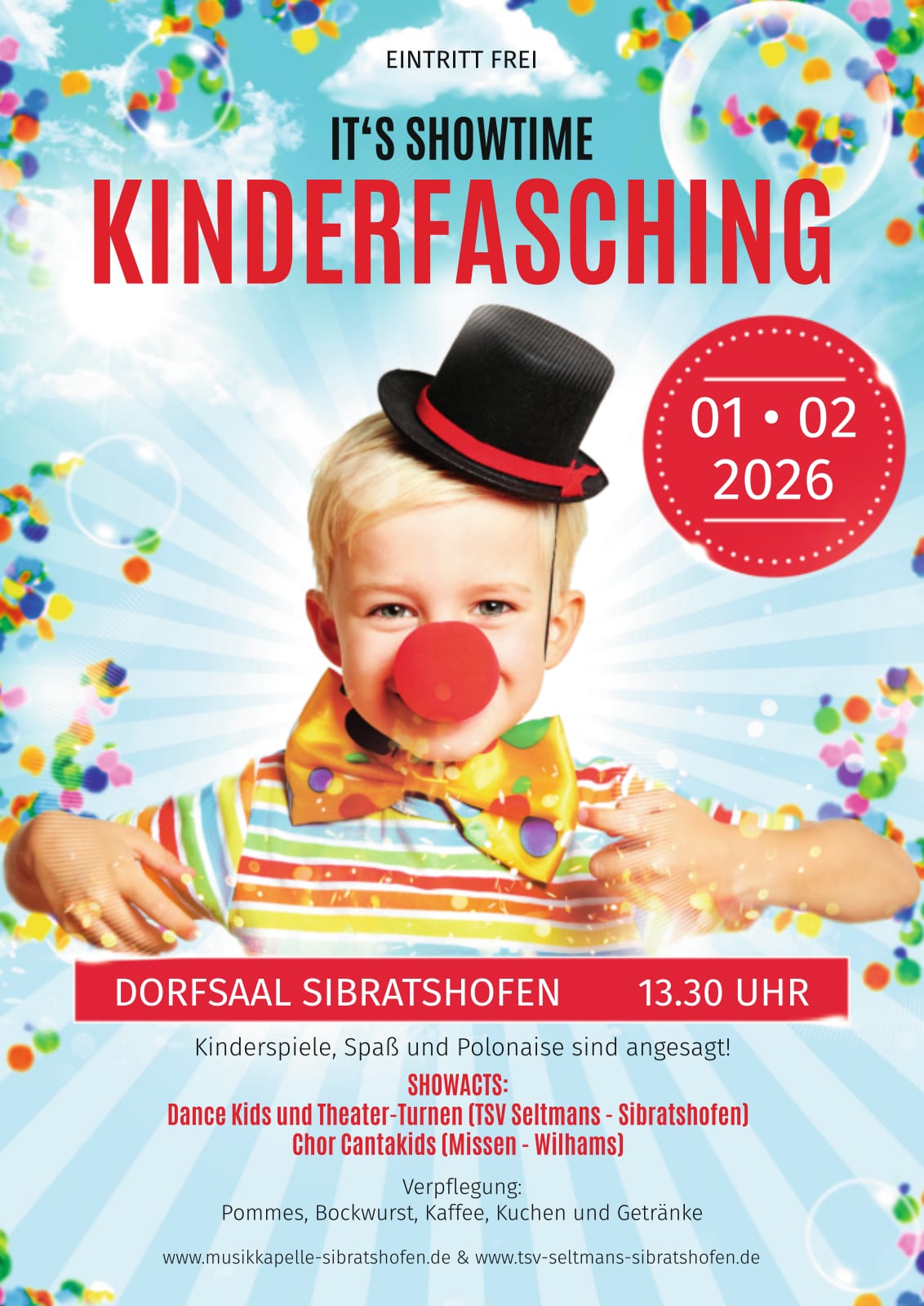 Flyer Kinderfasching